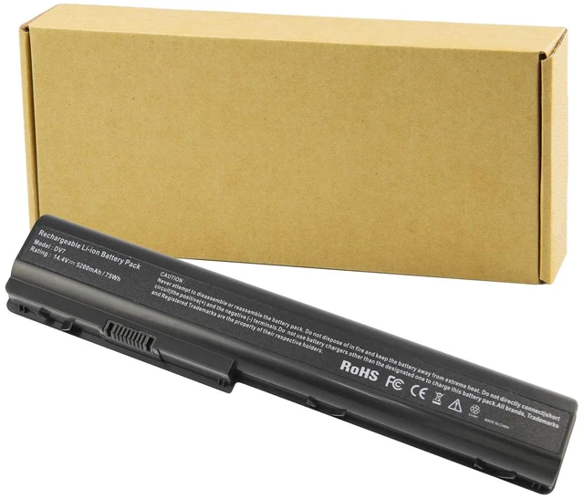 Main image of Laptop Battery for HP 480385-001 HSTNN-IB75 HP Pavilion DV7-3065DX DV7-3165DX DV7-1245DX DV7-3085DX dv7z DV8 464058-121 464059-121 464059-122 HSTNN-C50C HSTN-DB85 HSTNN-DB74