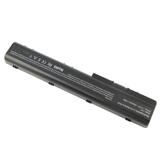 Alt view image 2 of 5 - Laptop Battery for HP 480385-001 HSTNN-IB75 HP Pavilion DV7-3065DX DV7-3165DX DV7-1245DX DV7-3085DX dv7z DV8 464058-121 464059-121 464059-122 HSTNN-C50C HSTN-DB85 HSTNN-DB74