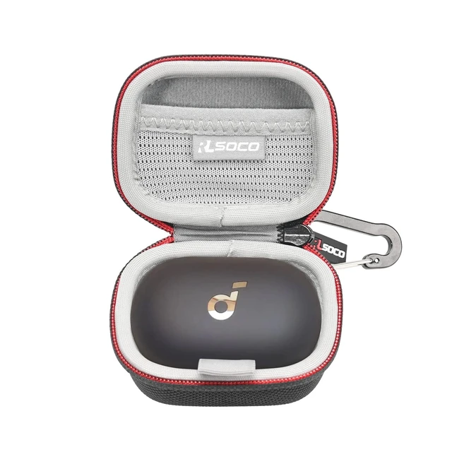 Alt view image 3 of 7 - Carrying Case for JBL Live Beam 4/Buds 4/Flex 4/Beam 3/ Buds 3/ Flex 3 True Wireless Noise-Cancelling Earbuds (Case Only)