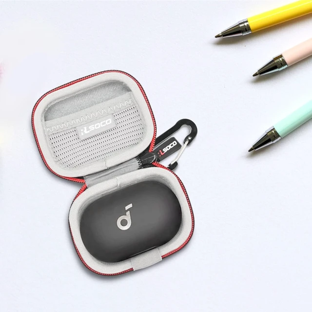 Alt view image 7 of 7 - Carrying Case for JBL Live Beam 4/Buds 4/Flex 4/Beam 3/ Buds 3/ Flex 3 True Wireless Noise-Cancelling Earbuds (Case Only)
