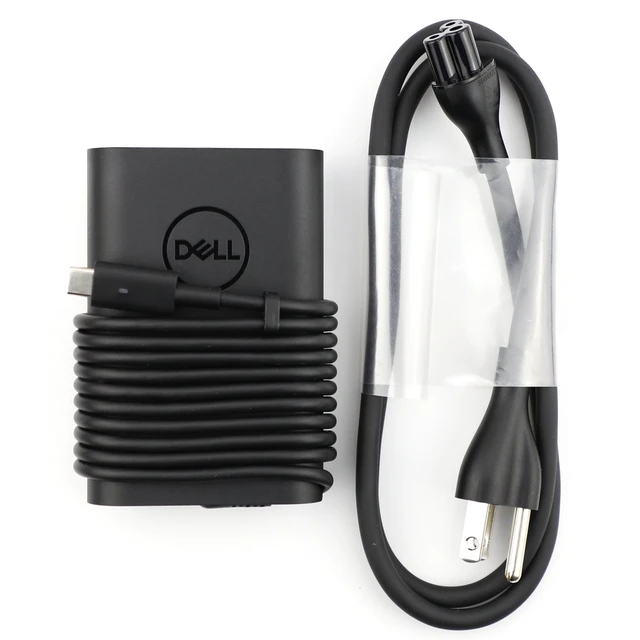 Alt view image 3 of 7 - New Genuine 65W 20V 3.25A USB C for LA65NM170, 2YKOF, 02YK0F, XPS 12 9250, Latitude 12 7275 5280 7280, Latitude 13 7370,Latitude 14 5480 7480