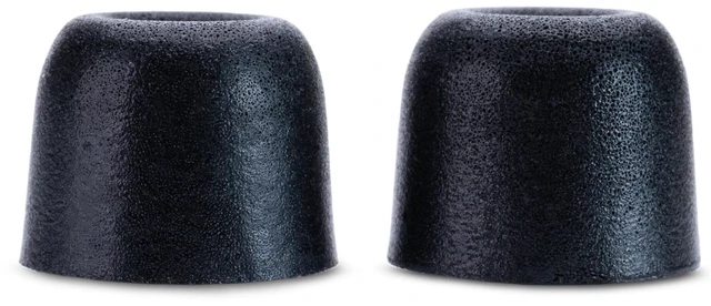 Main image of Mercury Bulletz Memory Foam Ear Tips, Large, 1 Pair Memory Foam, Secure Fit, Noise Isolation, Easy Clean