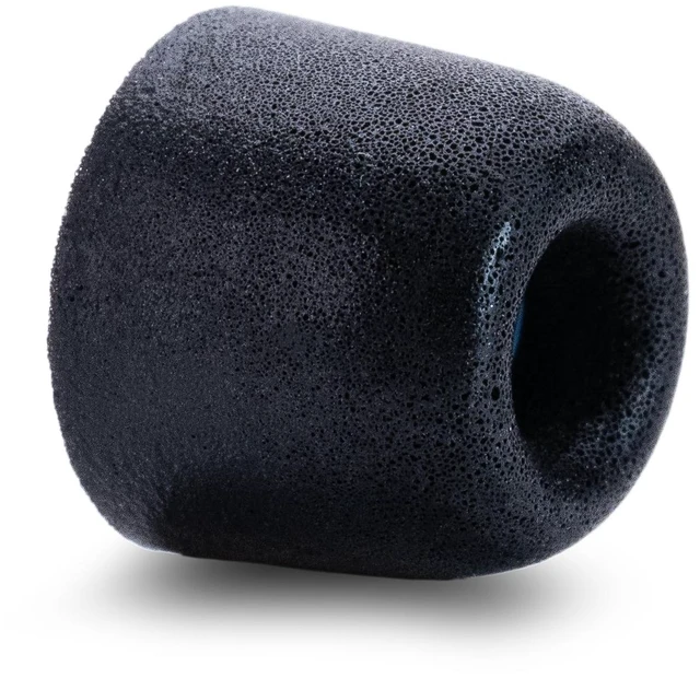 Alt view image 3 of 7 - Mercury Bulletz Memory Foam Ear Tips, Large, 1 Pair Memory Foam, Secure Fit, Noise Isolation, Easy Clean