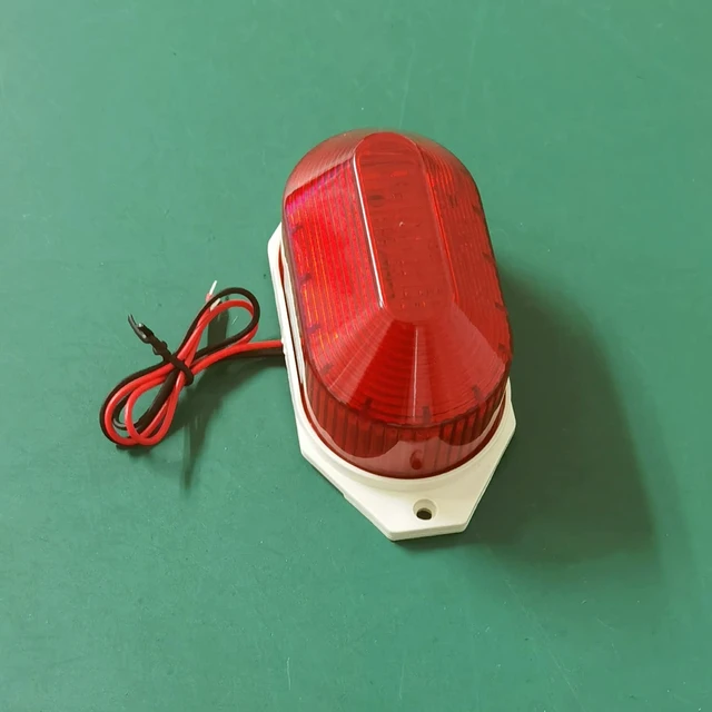 Alt view image 2 of 7 - AC110V 120V Strobe Siren Industrial Warning Light and Sound Emergency Panic Alarm can Work with Smart Switch Plug (Not Include)