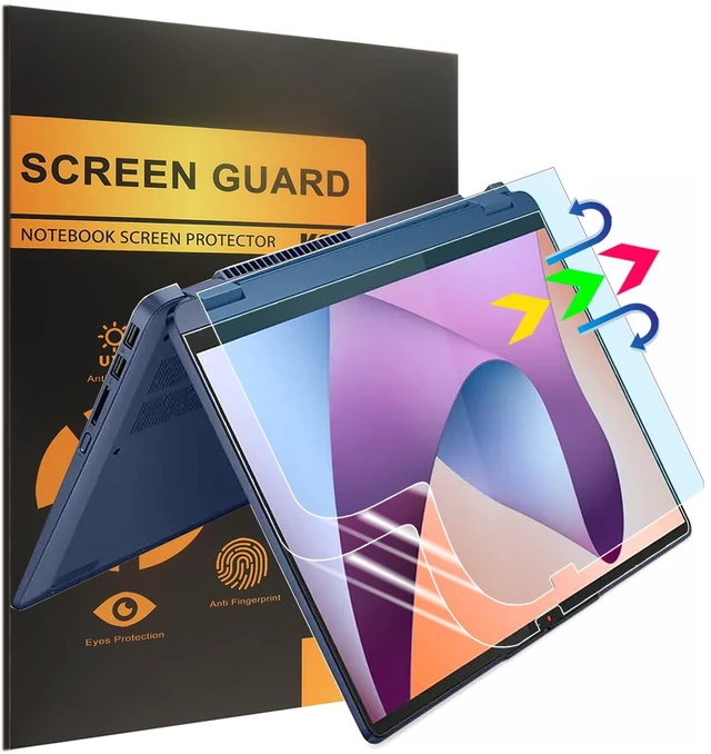 Main image of 2 Pack Blue Light Blocking Screen Protector for Lenovo Ideapad Flex 5/5i 14" 2-in-1, IdeaPad 5/5i/5x 14" 2-in-1 Laptop & Flex 5i Chromebook Plus - Anti Blue Light Anti-Glare Shield (14-Inch)