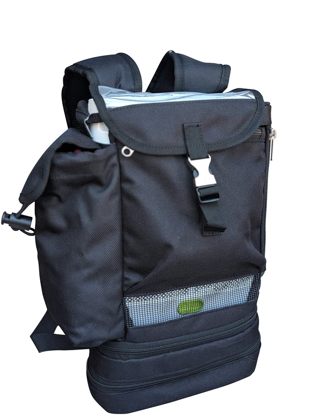 Alt view image 2 of 7 - Backpack fit for Philips Respironics SimplyGo Min POC (only fits the SimplyGo mini, not the regular)