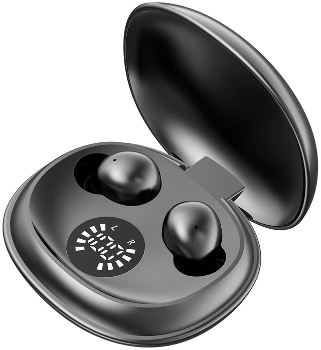 Main image of Wireless Sleep Earbuds Bluetooth 6.0,Mini Invisible Sleep Earbuds for Side Sleepers,LED Display Portable Case Small Earphones for Sleep Work Sports(Black)