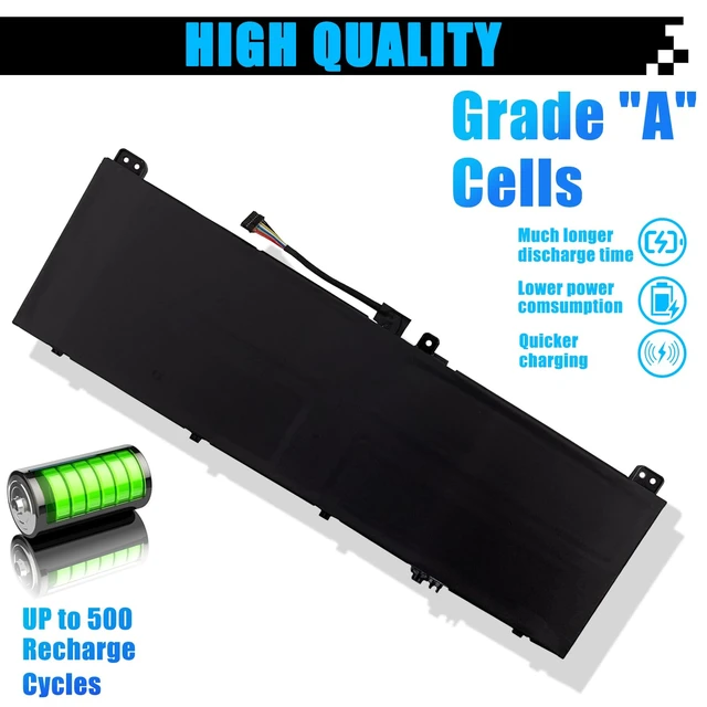 Alt view image 5 of 7 - L22C4PA1 L22D4PA1 Laptop Battery Replacement for Lenovo Yoga 7 14IRL8 14ARP8 16IRL8 16ARP8 Yoga 7 2-in-1 14IML9 14AHP9 16IML9 16AHP9 Series SB11K38965 SB11K38967 L22M4PA1 SB11K38964 71Wh 4623mAh