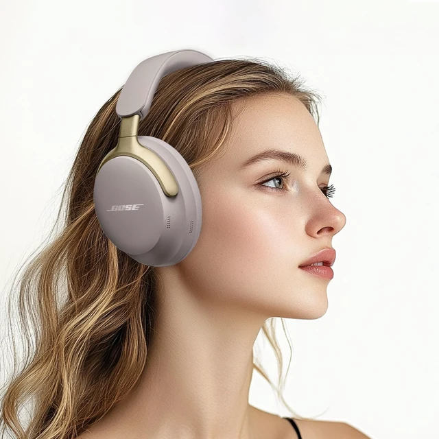 Alt view image 6 of 7 - Replacement Ear Pads for Bose QC Ultra and QC Ultra 2, Sandstone Upgraded Memory Foam Ear Cushions with Soft Protein Leather for Enhanced Comfort and Noise Isolation