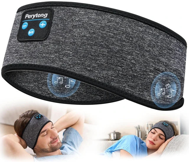 Main image of Sleep Headphones Bluetooth 5.4 Headband, Sports Wireless Earphones Sweat Resistant Earbuds Sleeping Headphone with Ultra-Thin HD Stereo Speaker for Workout Running Cool Gadgets Unique Gifts