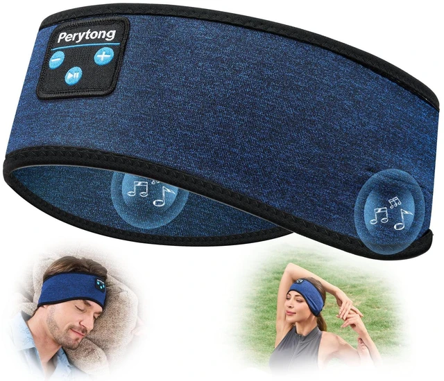 Main image of Sleep Headphones Bluetooth 5.4 Headband, Wireless Headphones Earbuds Earphones Sweatproof for Women Men Sports Workout Running Jogging Yoga Cool Gadgets Christmas Unique Gifts