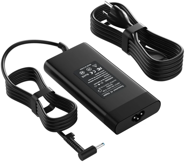 Main image of 200W Laptop Charger for HP Omen Victus Gaming Power Supply 4.5x3.0mm Tip Mimics original HP protocols. Instantly recognized by Omen & ZBook to avoid charging error warnings