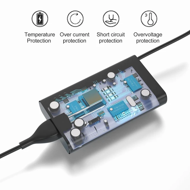 Alt view image 4 of 7 - 200W Laptop Charger for HP Omen Victus Gaming Power Supply 4.5x3.0mm Tip Mimics original HP protocols. Instantly recognized by Omen & ZBook to avoid charging error warnings