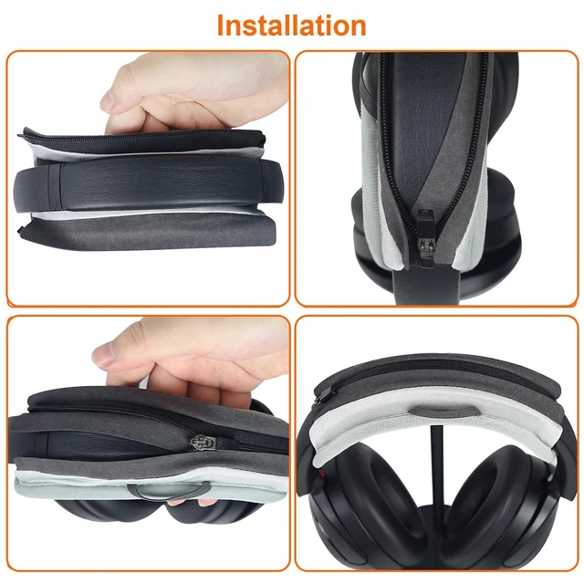Alt view image 7 of 7 - Headphone Headband Cover for Skullcandy Sony Bose Soundcore JBL for JBL Jabra Beats HyperX ATH JLab Nothing Sonos, for Skullcandy Crusher & Bose QuietComfort Series, with Hanging Loop