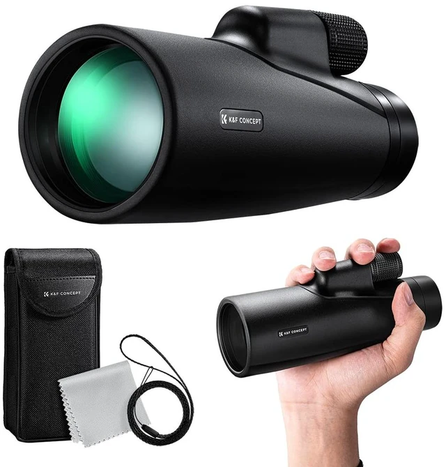 Main image of 12X50 HD Monoculars, Monoculars Telescope for Adults with BAK4 Prism & FMC Lens, Waterproof Monocular Scope with Dual Focus for Bird Watching Hunting Wildlife Hiking Traveling