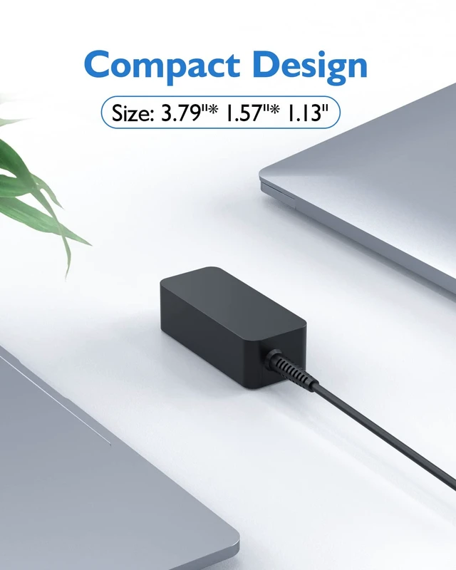 Alt view image 4 of 6 - AC Charger Fit for Asus Chromebook C202 C202S C202SA C300 C300M C300MA C300S C300SA C200 C200M C200MA C301SA C301S C301 D553MA D553M D553 C202SA-YS04 Laptop Power Supply Adapter Cord