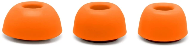 Alt view image 7 of 7 - TipZ - Upgraded Memory Foam Ear Tips for Airpods Pro Made by Wicked Cushions Improved Comfort, Tighter Seal & Better Foam Rebound, Fits in Charging Case Wicked Orange