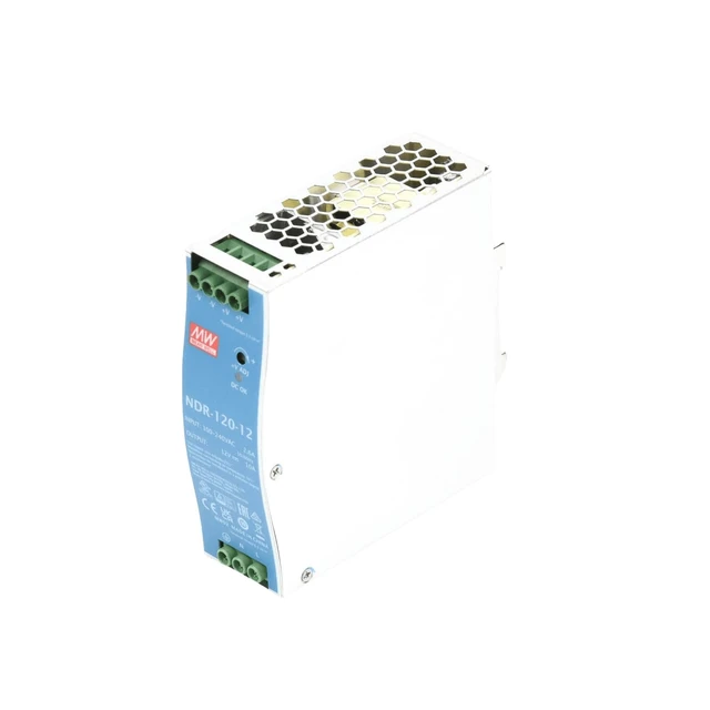 Alt view image 5 of 5 - MeanWell NDR-120-12 120W 12V 10A Power Supply DIN Rail DIN-Rail