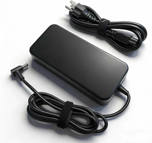 Alt view image 6 of 6 - 120W 19V 6.32A Charger Fit for Asus GL502 N750 N53S N55 GamingLaptop PA-1121-28 A15-120P1A Power Adapter for Asus Rog GL502VT GL502V GL502VT-DS71 N750 N500 G50 N53S N55