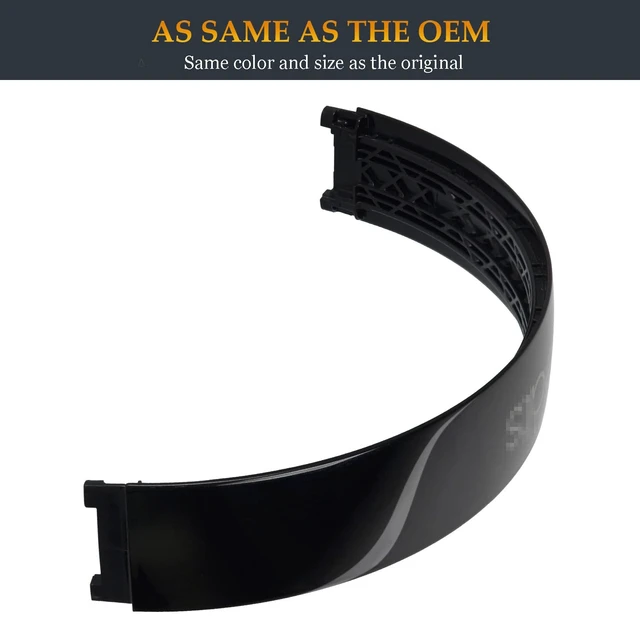 Alt view image 3 of 7 - Studio 2 Headband Same as The OEM Arch Band B0501 Replacement Parts Accessories Compatible with Beats by Dr. Dre Studio2 Wired/Wireless (Model B0500/B0501) Headphones (Gloss Black)