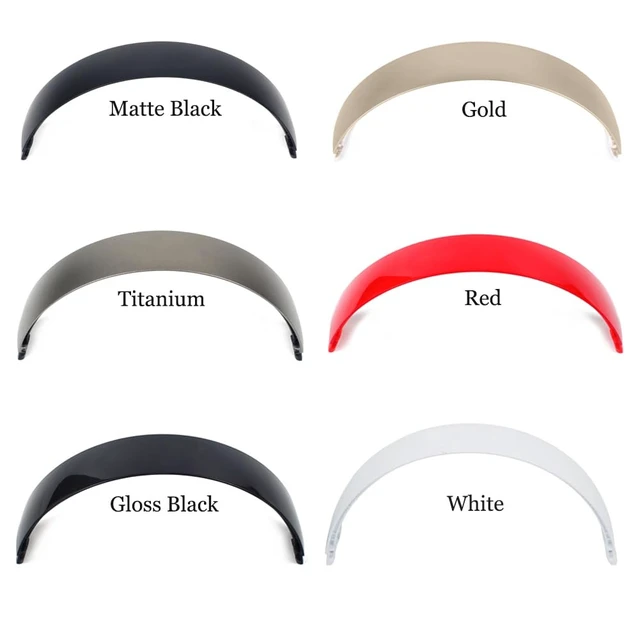 Alt view image 7 of 7 - Studio 2 Headband Same as The OEM Arch Band B0501 Replacement Parts Accessories Compatible with Beats by Dr. Dre Studio2 Wired/Wireless (Model B0500/B0501) Headphones (Gloss Black)