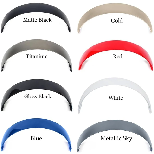 Alt view image 7 of 7 - by Dre Studio 2 Headband Replacement Parts Same as The OEM Arch Band B0501 Accessories Compatible with Beats by Dr. Dre Studio2 Wired/Wireless (Model B0500/B0501) Headphones (Gold)