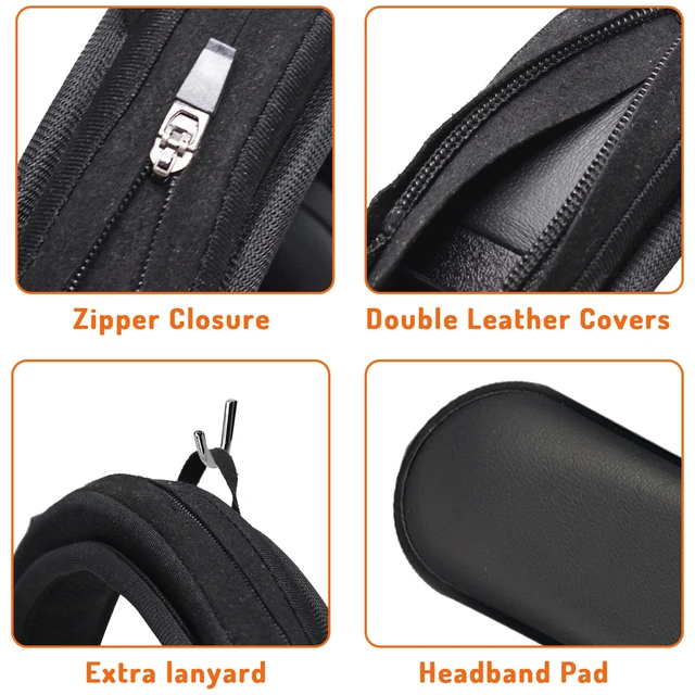 Alt view image 5 of 7 - Universal Headphone Headband Cover + Removable Headband Cushion for Sony Beats Bose Skullcandy Soundcore JBL Sennheiser HyperX ATH Corsair Jabra & Other Headphones, Foam Headband Pad