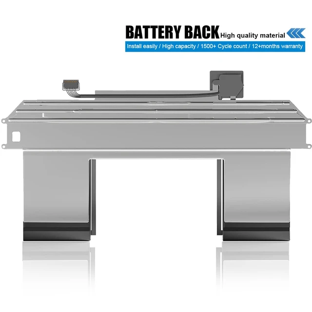 Alt view image 4 of 6 - Battery A2389 for MacBook Air 13 Inch A2337 M1 2020 EMC 3598 4800mAh MacBook Air A2337 Battery