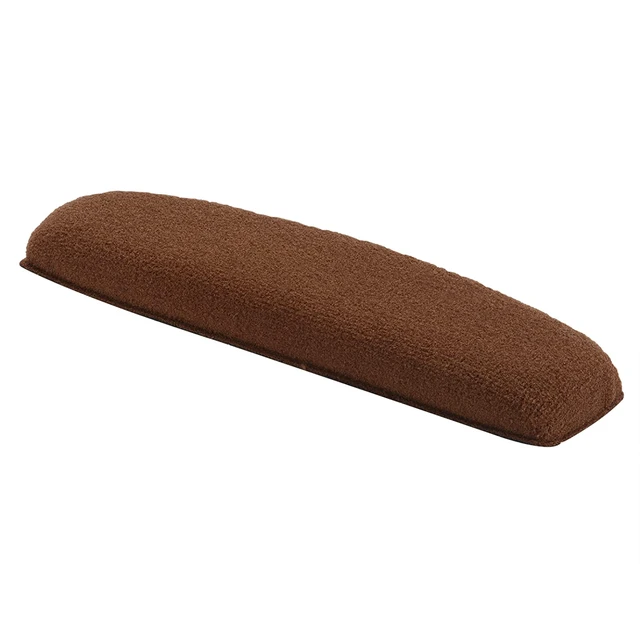 Alt view image 2 of 7 - Velour Headband Pad Compatible with Sennheiser HD598, HD598SE, HD598CS, HD595, HD569, HD559, HD558, HD555, HD518, HD515, Game ONE, PC360, PC373D Headphones (Brown)