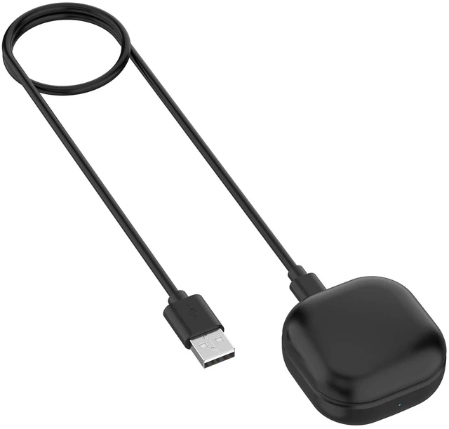 Alt view image 6 of 6 - Wired Charging Case for Galaxy Buds Live SM-R180, Replacement Charger Case Cover with 3.3ft USB-C Cable for Samsung Galaxy Buds Live Earbuds (Black)