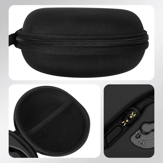 Alt view image 5 of 7 - Wireless Charging Case Compatible with Shokz Headphones, Portable Fast Charging Station Magnetic Charger Replacement Charger for OpenRun Pro (1st Gen), OpenRun, Open Swim Pro, Aeropex