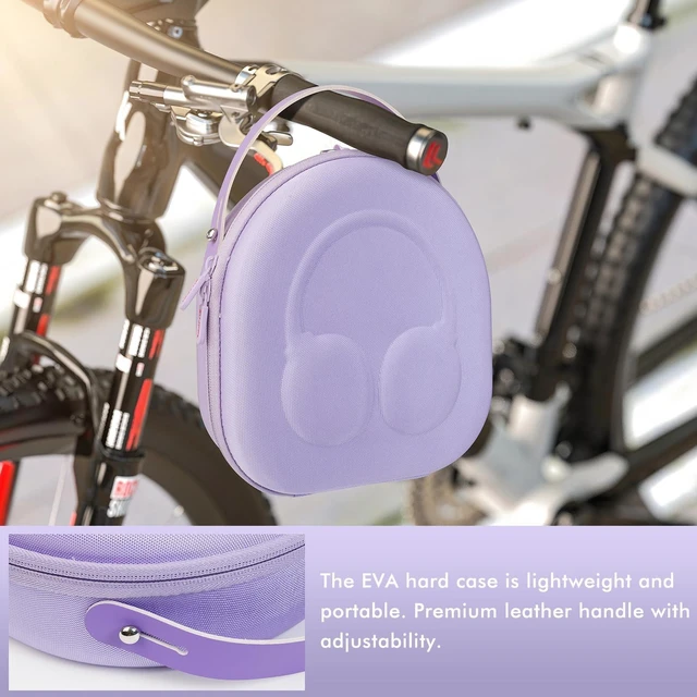 Alt view image 6 of 7 - EVA Hard Case Compatible with JBL Tune 710BT / 720BT / 770NC, and Sony WH-CH710N/WH-CH720N/WH-CH702N Noise Canceling Wireless Headphones, Premium Travel Protective Storage Bag -(Purple)