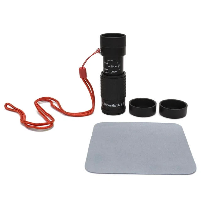 Alt view image 5 of 7 - Close-up Monocular Designed for Low Vision Users who are Visually Impaired. Mini-Sized Magnifying Monoculars for Short Distance Viewing (6X16mm-WhiteStyle)