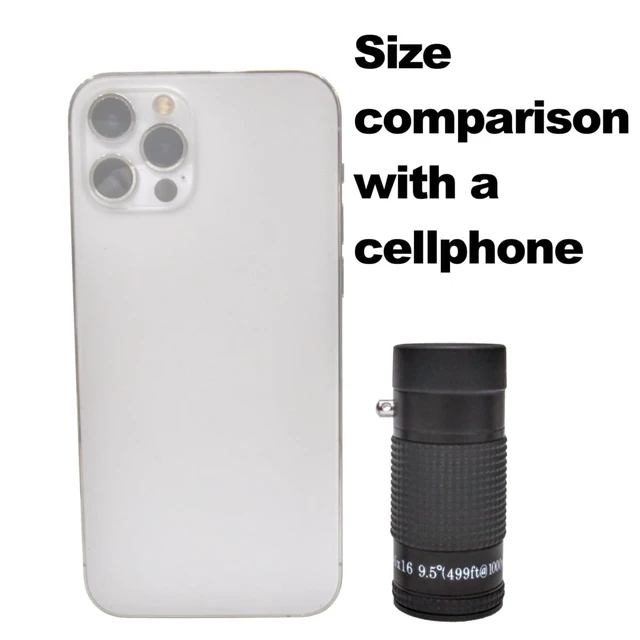 Alt view image 6 of 7 - Close-up Monocular Designed for Low Vision Users who are Visually Impaired. Mini-Sized Magnifying Monoculars for Short Distance Viewing (6X16mm-WhiteStyle)