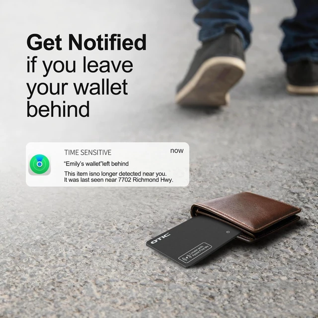 Alt view image 4 of 7 - Wallet Tracker Card, Ultra-Thin 1.7MM Rechargeable Finder, Works with Apple Find My (iOS Only), Item Locator for Luggage Tags, Passports, Phone, IP67 Waterproof, (2-Pack)