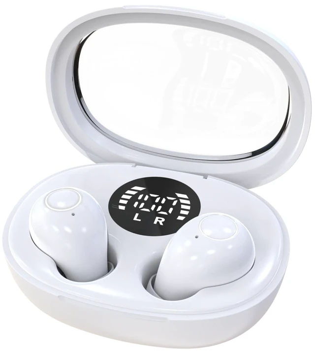 Main image of Mini Invisible Sleep Wireless Bluetooth Headphones,Mini Invisible Silicone Sleep Earbuds for Side Sleepers,Invisible Headphones, Bluetooth Headset, for Music, Work, Study(White)