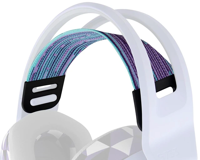 Main image of Headband Cover for Logitech G733/G535/G335 Gaming Headsets, Replacement Headstrap Pad Repair Part - Purple Point