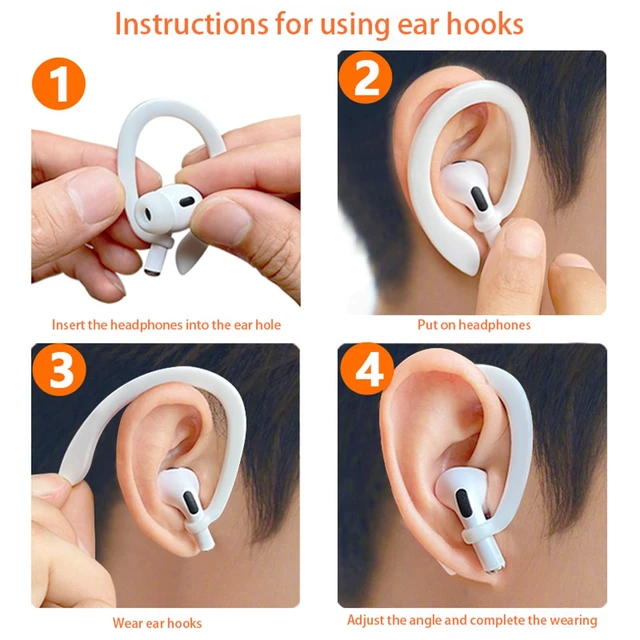 Alt view image 7 of 7 - (3 Straps + 6 Earhook+1 Lanyard) Ultra Strong Magnetic AirPods Straps,Anti-Lost Cord for 4rd Pro 1st 2nd 3rd AirPods 1st 2nd Silicone Sports Lanyard and Ear Hook (6white+3black+1gray)