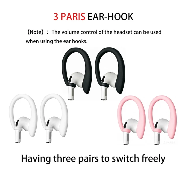 Alt view image 3 of 7 - (3 Straps + 6 Earhook+1 Lanyard) Ultra Strong Magnetic AirPods Straps,Anti-Lost Cord for 4rd Pro 1st 2nd 3rd AirPods 1st 2nd Silicone Sports Lanyard and Ear Hook (3white+3pink+3black+1gray)