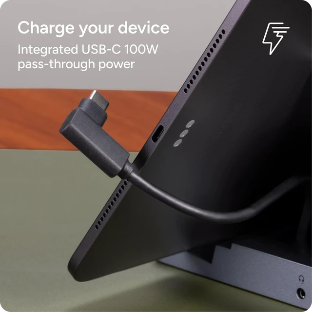 Alt view image 5 of 7 - 6-Port Media Hub HDMI 4K 60Hz, USB-C PD 100W For iPad, Chromebook, Android, USB-A 3.2 10Gbps, SD & MicroSD Card Readers, Audio Jack Compact & Durable w/Media Buttons
