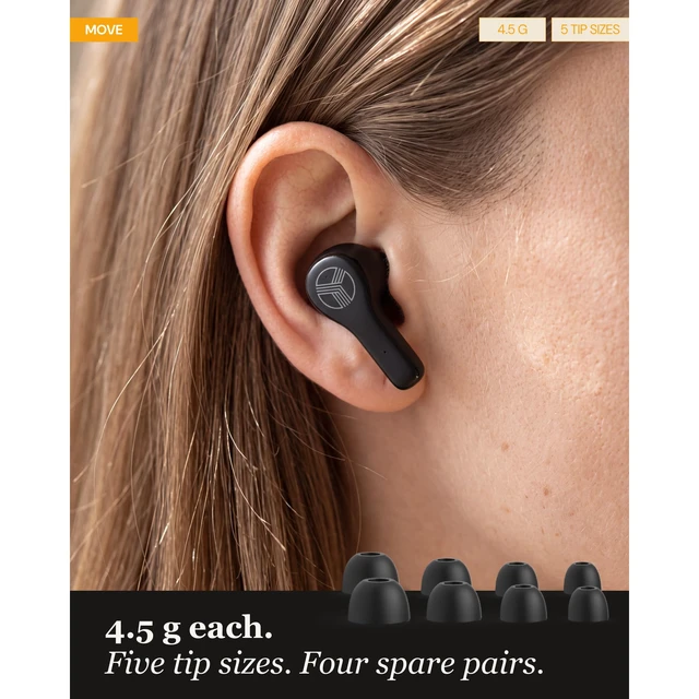 Alt view image 6 of 7 - WX8 - True Wireless Earbuds with Pure Sound, Soft Silicone Ear Buds IPX7 Waterproof, 45H Play, Wireless Charging, Noise Reduction Touch Control, In-Ear Bluetooth Headphones for Sports Running