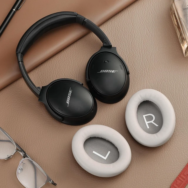 Alt view image 7 of 7 - QC45 Ear Cushions for Bose qc45/45 SE,Larger and Thicker(Sandstone)
