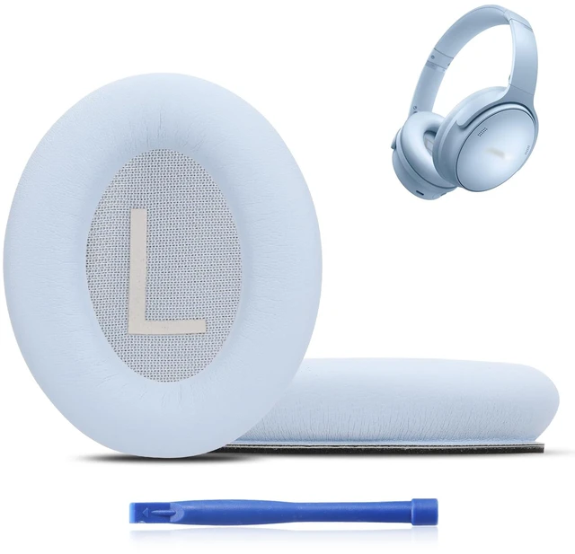 Main image of QC45 Ear Cushions for Bose qc45/45 SE,Larger and Thicker (Moonstone Blue)