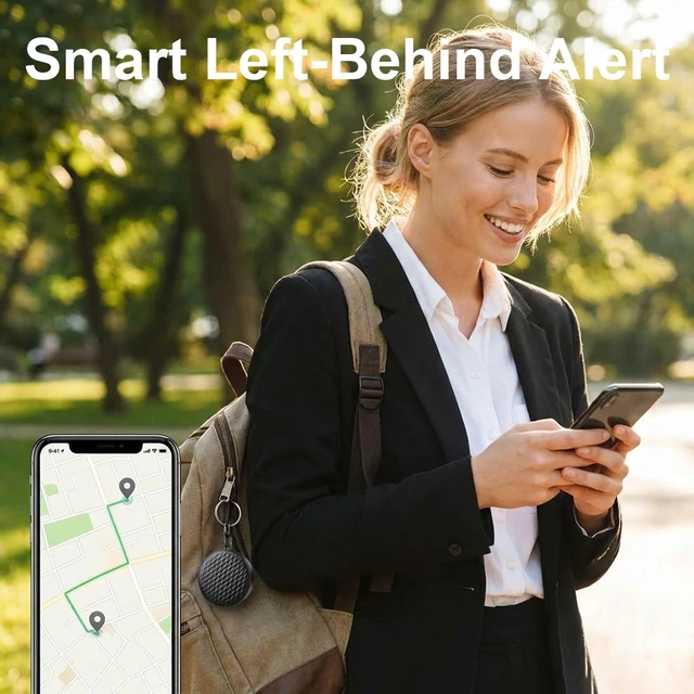 Alt view image 5 of 7 - Mini GPS Tracker for Vehicles No Subscription (iOS Only) - 4 Pack Car Tracker Tag with Audio, Hidden Tracking Device Work with Find My for Kids, Dogs, Key, Luggage