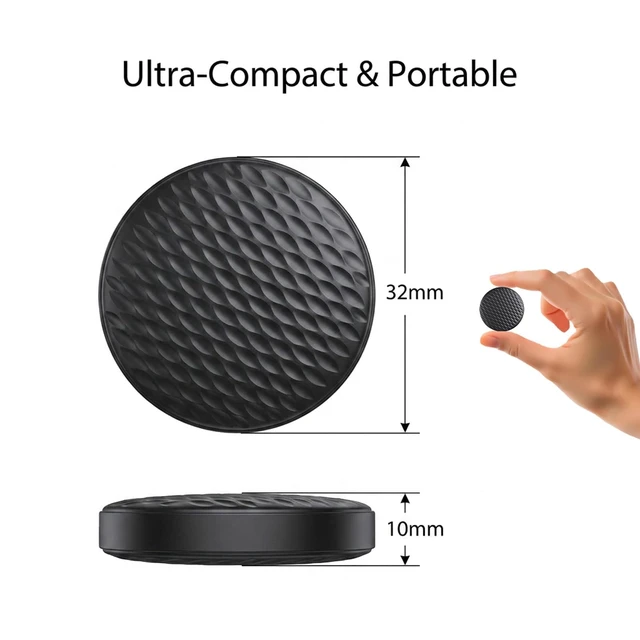 Alt view image 7 of 7 - Mini GPS Tracker for Vehicles No Subscription (iOS Only) - 4 Pack Car Tracker Tag with Audio, Hidden Tracking Device Work with Find My for Kids, Dogs, Key, Luggage