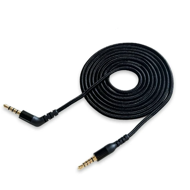 Alt view image 7 of 7 - Replacement 2 m Cable Compatible with Arctis Nova Pro / 7 Headset Compatible with SteelSeries Arctis Nova Pro / 7 Headset (2 m, Black)