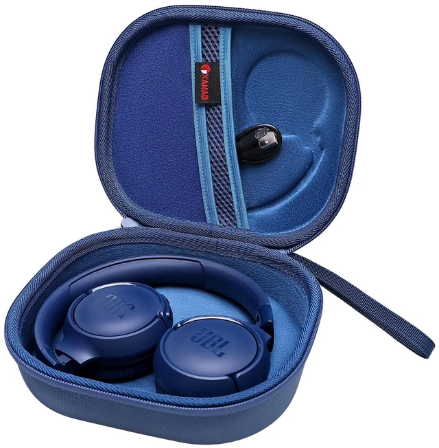 Main image of Case for JBL Tune 530BT/520BT/510BT/680NC/670NC/660NC Etc Headphone, Blue Hard Carrying Travel Case for JBL Live 670NC/770N/780NC/Live 460NC/T450BT On-Ear Headphones