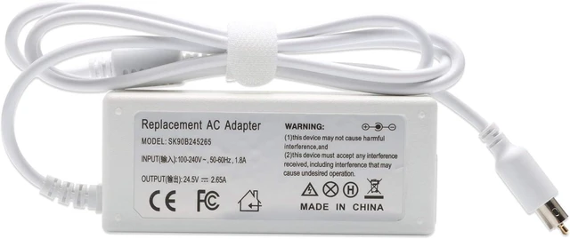 Alt view image 7 of 7 - 65W 24.5V 2.65A Replacement Ac Adapter Laptop Charger Compatible with Apple Powerbook iBookG4, iBook,G4 Series,15.2-inch with Size 7.7mmX2.5mm