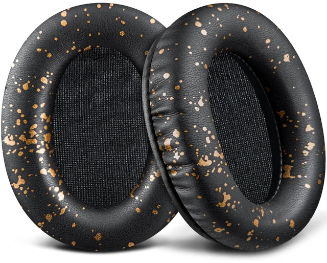Main image of Earpads for Sony WH-CH710N/CH720N - Black Gold for WH-CH710N(WHCH710N)/WH-CH720N(WHCH720N) Wireless Headphones
