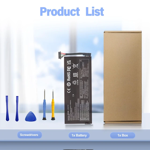 Alt view image 3 of 6 - L23M2PK0 Upgrade 81Wh Battery for Legion Go 1 2 8APU1 AMD Handheld L23B2PK0 for L23D2PK0 L23C2PK0 L23L2PK0 5B11M36298 5B11M36299 5B11M36296 SB11M36297 7.82V